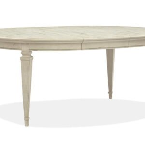 Magnussen Newport Round Wooden Dining Table in Cream