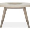 Magnussen Lenox Round Wooden Dining Table in Cream