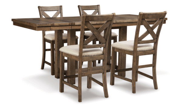 Modern Heritage Moriville Extendable Dining Table in Brown - Image 16
