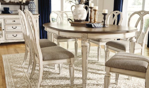 Modern Heritage Realyn Ovular Extendable Dining Table - Image 2