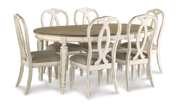 Modern Heritage Realyn Ovular Extendable Dining Table - Image 5
