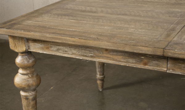 Sonora Rustic Dining Table with 18" Table Leaf - Image 6