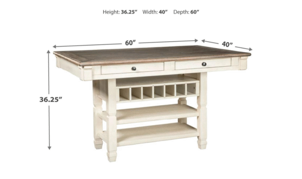 Modern Heritage Tyler Creek Counter Height Dining Table - Image 24