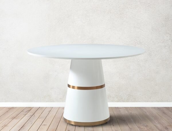 Meridian Furniture Hans Round Wooden Dining Table - Image 2