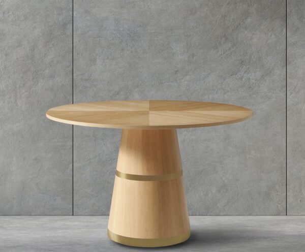 Meridian Furniture Hans Round Wooden Dining Table - Image 5