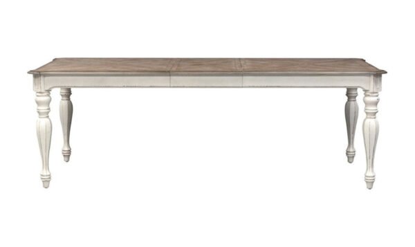 Magnolia Rectangular Leg Table with Leaf